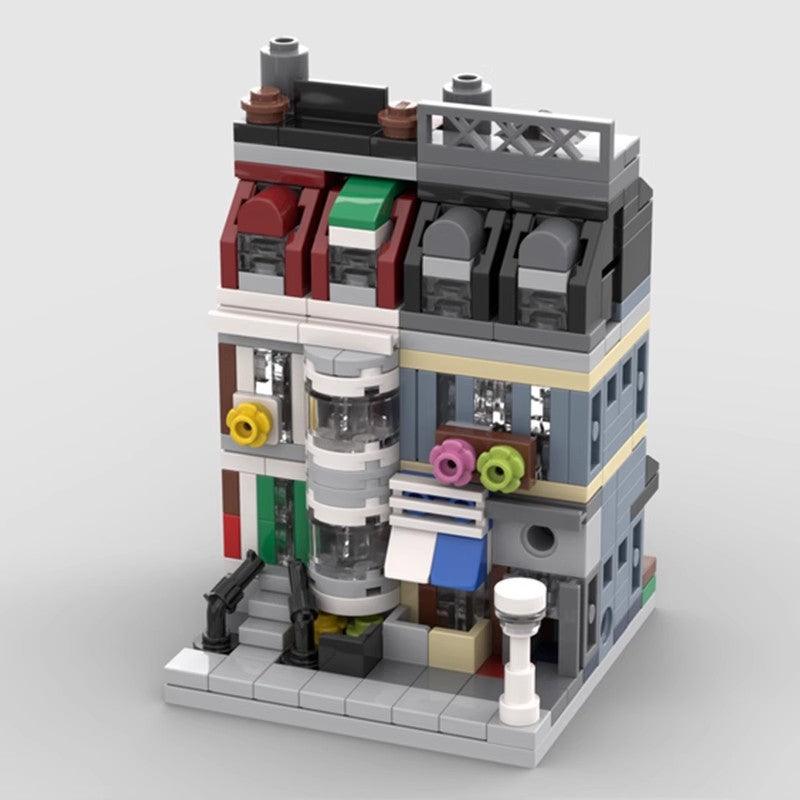 MOC 103295 Mini Modular 10218 Pet Shop MOC Brick Store