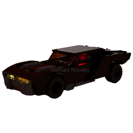 MOC-111514 The Batman (2022) batmobile version 5