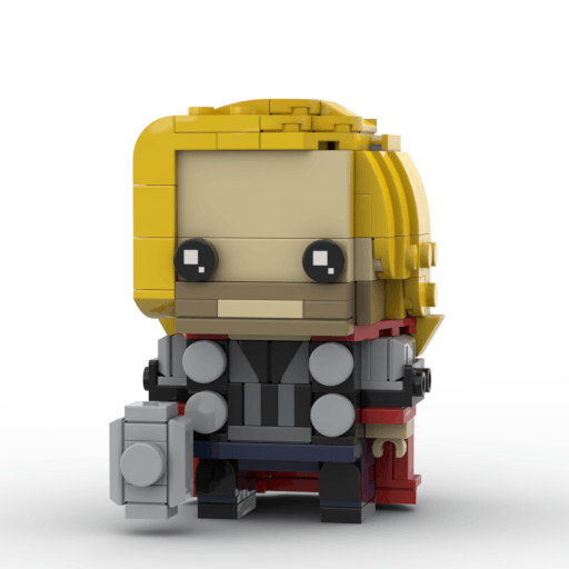 MOC Custom Marvel Thor Brickheadz for Collectors MOC Brick Store