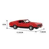 GOBRICKS MOC 138347 1971 Ford Mustang Mach 1