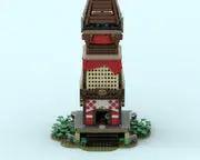 MOC-150356 Zelda Tears of the Kingdom - Skyview Tower