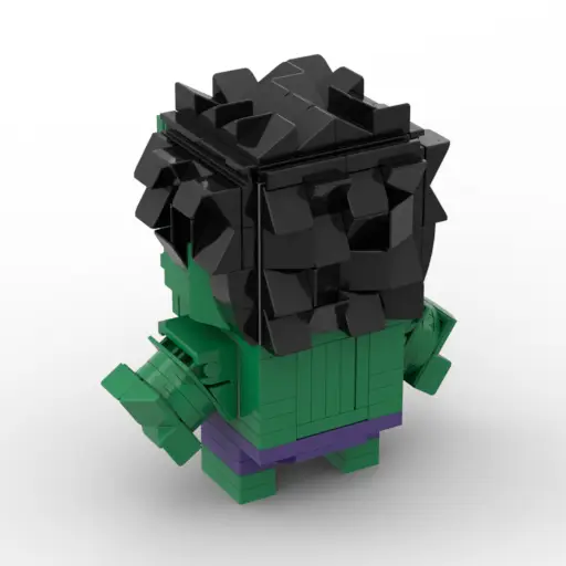 MOC Custom Marvel Hulk - The Avengers Brickheadz