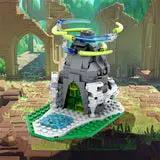 GOBRICKS MOC 153790 Shrine of Light - Zelda Tears of the Kingdom