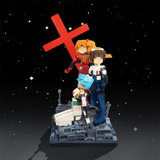 GOBRICKS MOC 150218 Evangelion Pilots Diorama