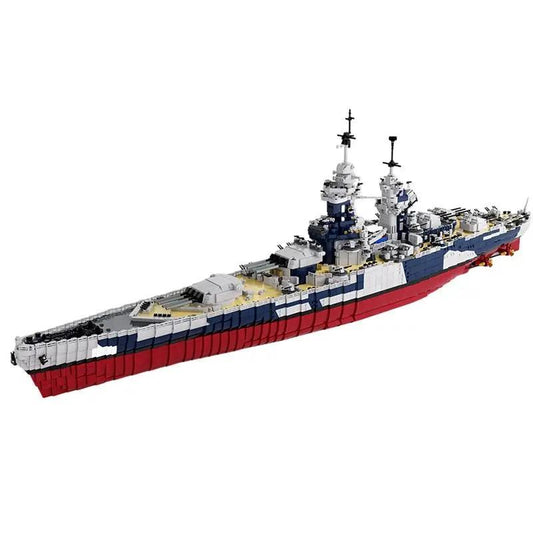 GOBRICKS MOC 163300 French Battleship Richelieu