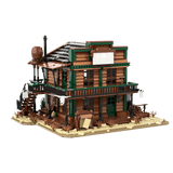 GOBRICKS MOC 151938 Sheriff's Office - Wild West