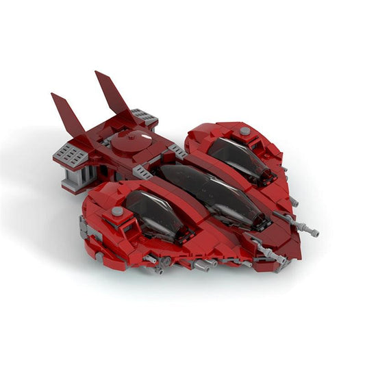 GOBRICKS MOC 146932 Pata'Herz-class exploration craft