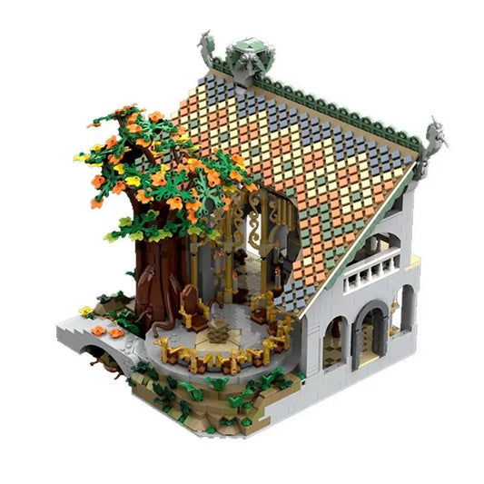 GOBRICKS MOC 175267 LOTR - Council of Elrond