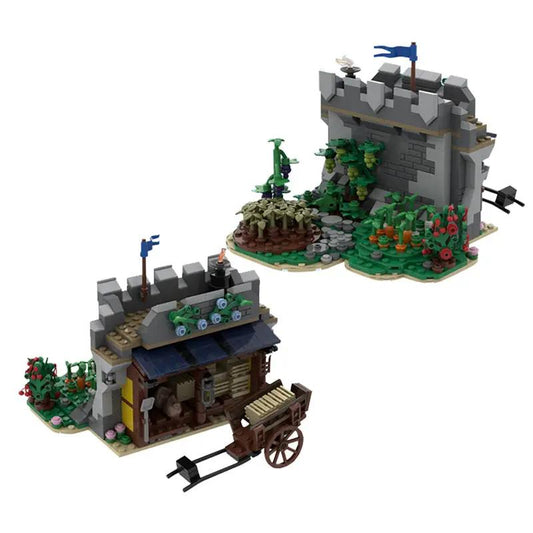 GOBRICKS MOC 155056 Expansion: rickyard & farmland