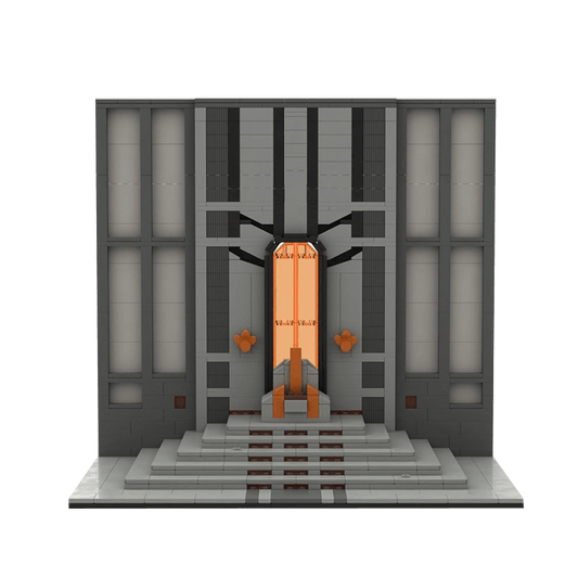 GOBRICKS MOC 146841 Mandalore Throne Room