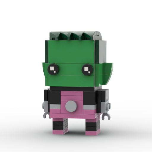 MOC Beast Boy DC Brickheadz