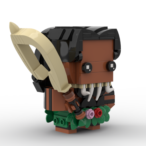 MOC Moana Maui Brickheadz