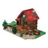 GOBRICKS MOC 125029 stardew valley farmhouse