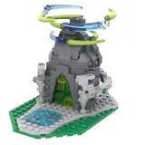 GOBRICKS MOC 153790 Shrine of Light - Zelda Tears of the Kingdom