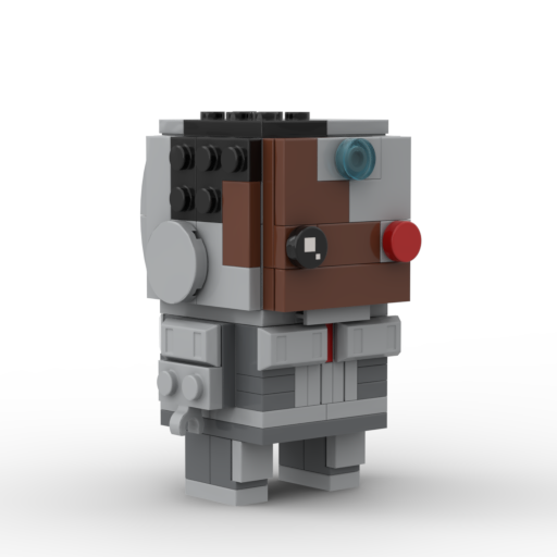 MOC Cyborg DC Brickheadz