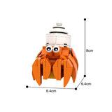 GOBRICKS MOC 146097 Hermit Crab