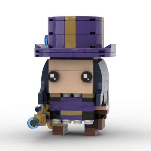 Caitlyn Kiramman Champion LOL - BrickHeadz Toy