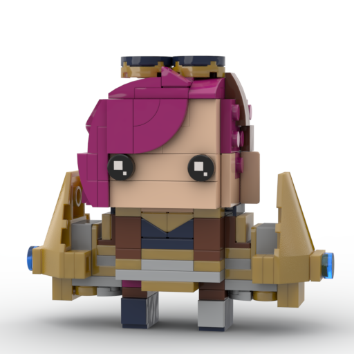 Vi Gloves Champion LOL - BrickHeadz Toy