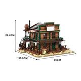 GOBRICKS MOC 151938 Sheriff's Office - Wild West