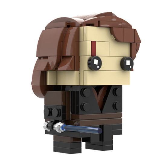 MOC-74200 Young Skywalker - Brick Pop! Headz Toy