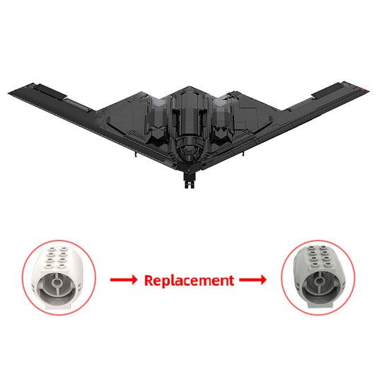 MOC A0833 b-21 stealth bomber