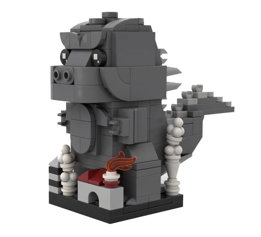 MOC Godzilla vs Kong Brickheadz set