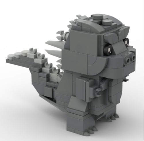 MOC Godzilla vs Kong Brickheadz set