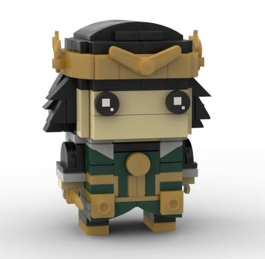 MOC Custom Marvel Loki TV series Brickheadz