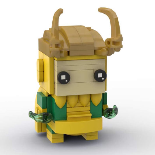 MOC Custom Marvel Loki TV series Brickheadz