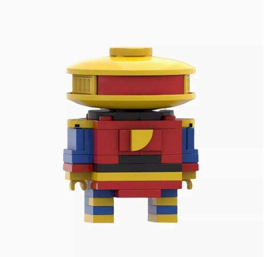 MOC Mighty Morphin Power Rangers Brickheardz