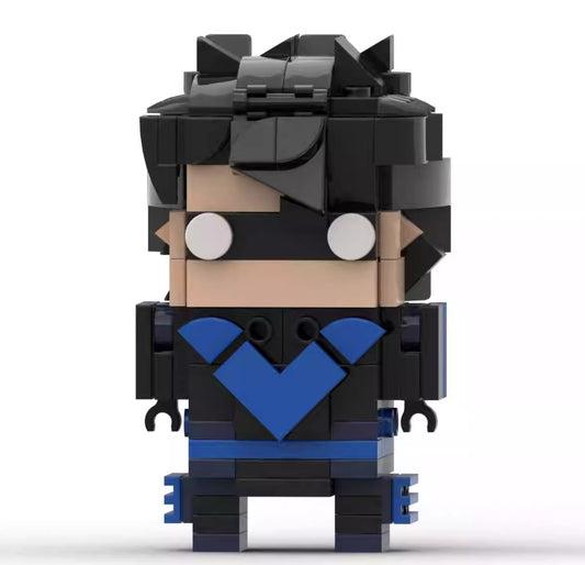 MOC Custom Nightwing Brickheadz