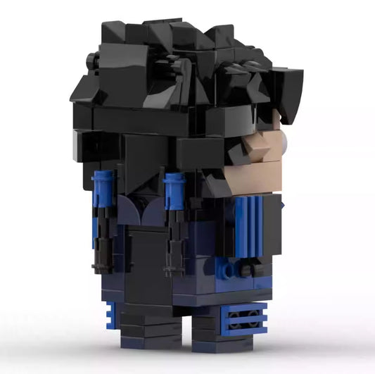 MOC Custom Nightwing Brickheadz