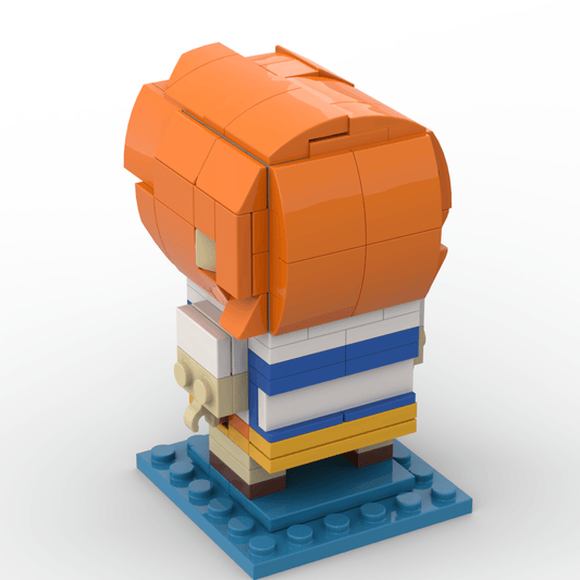 One Piece MOC Nami BrickHeadz