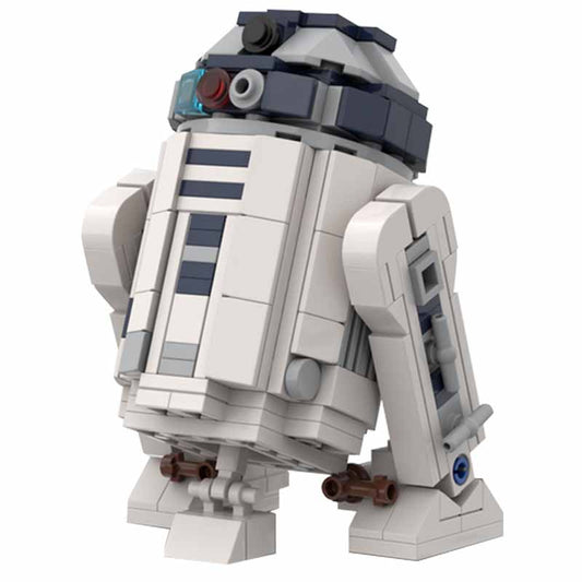 MOC-6266 Mini UCS R2-D2 - Brick Pop! Headz Toy