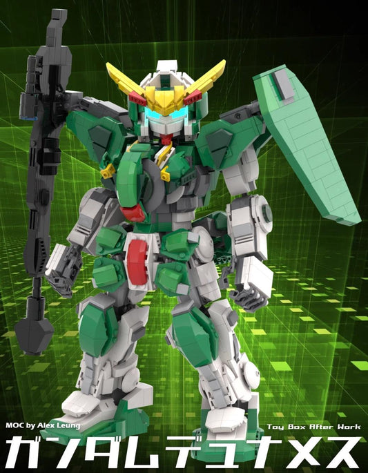 MOC GUNDAM 00 - GN-002 Gundam Dynames