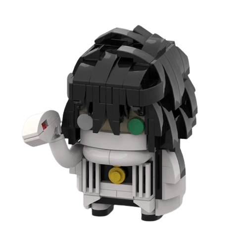 MOC-123467 Iguro Obanai Brickheadz snake hashira