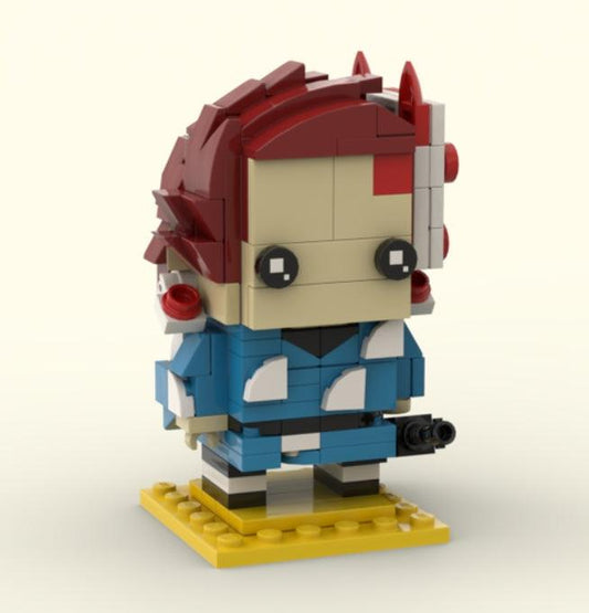 MOC-92441 Tanjiro cloud kimono brickheadz