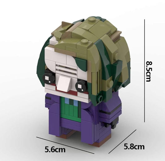 MOC Custom DC Joker Brickheadz