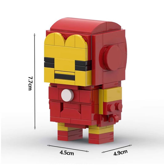 MOC Custom Marvel Iron Man  The Avengers Brickheadz