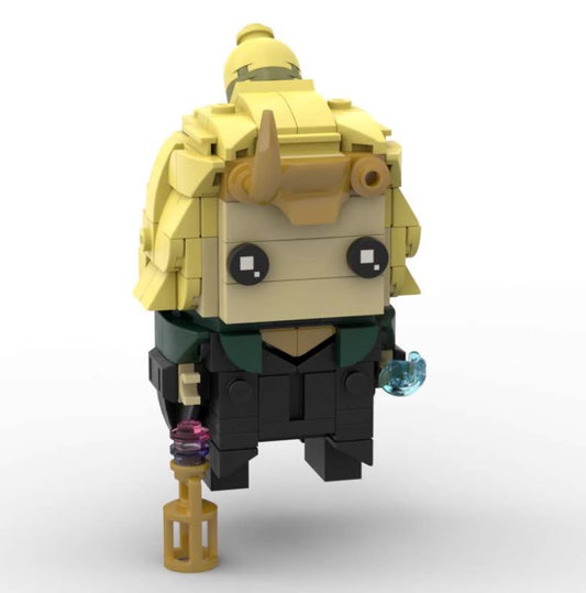 MOC Custom Marvel Loki TV series Brickheadz