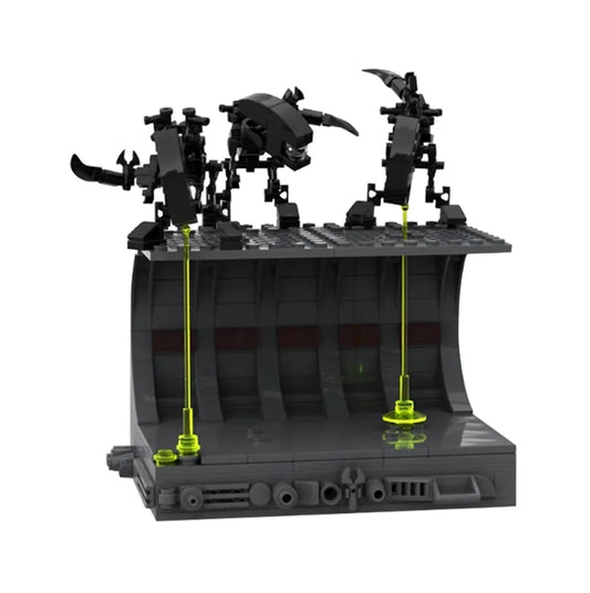 MOC-74492 Aliens Shelf Diorama MOC