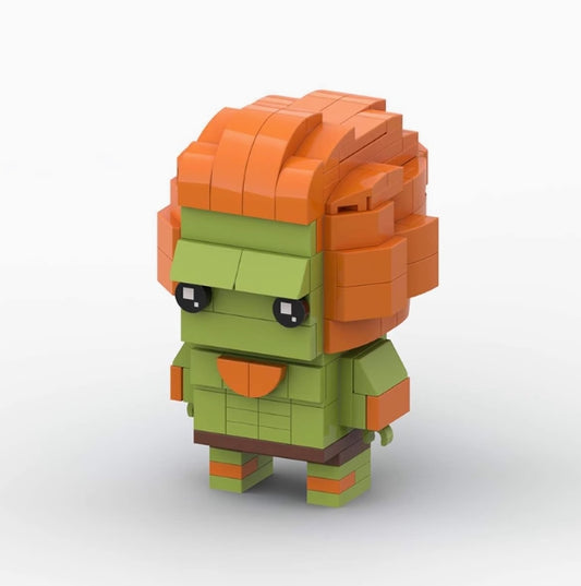 Street Fighter 2 MOC Brickheadz