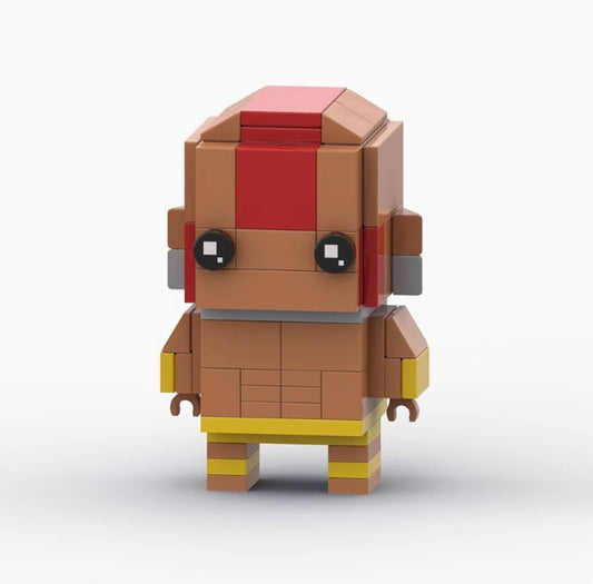 Street Fighter 2 MOC Brickheadz