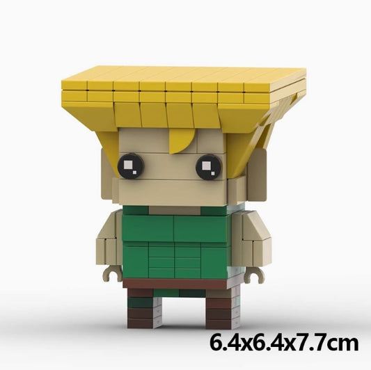 Street Fighter 2 MOC Brickheadz