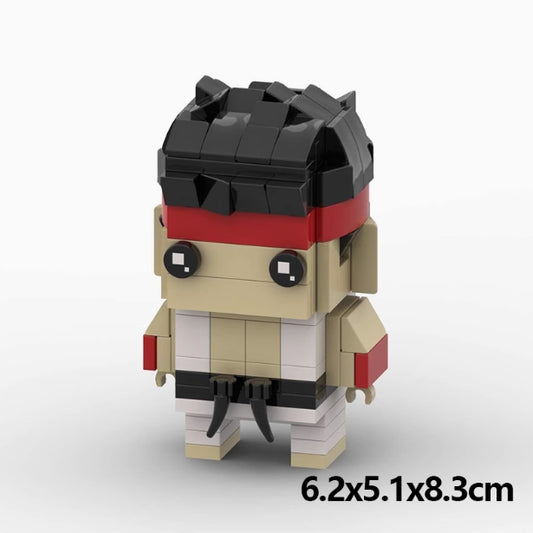 Street Fighter 2 MOC Brickheadz