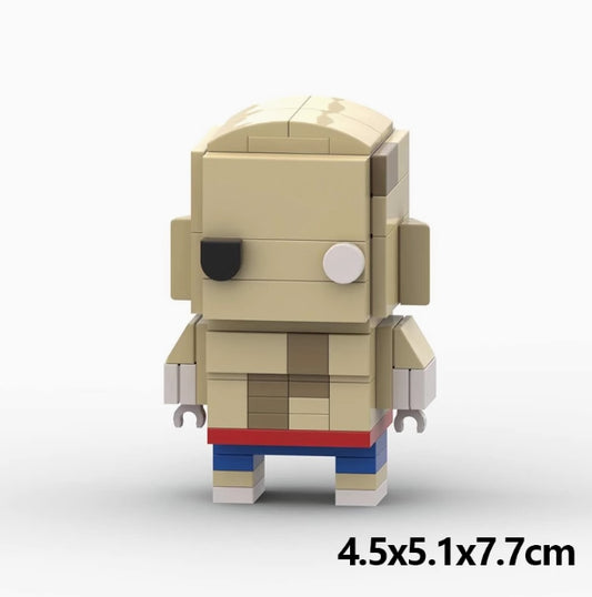 Street Fighter 2 MOC Brickheadz