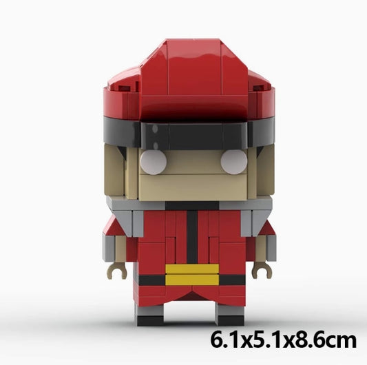 Street Fighter 2 MOC Brickheadz