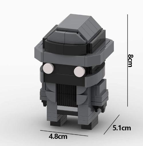 MOC-139392 Spider-Man Noir (Into the Spider-Verse) Brickheadz