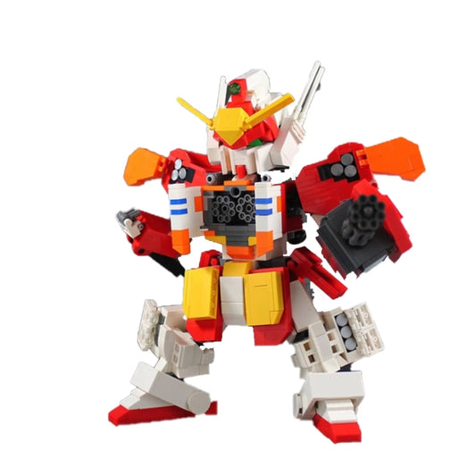 MOC Bricks SD Wing Gundam