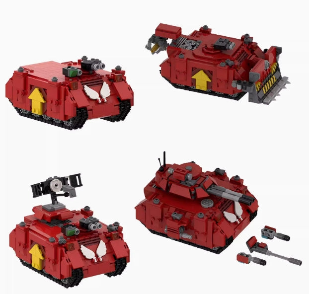 MOC Warhammer 40K  Chaos Tanks